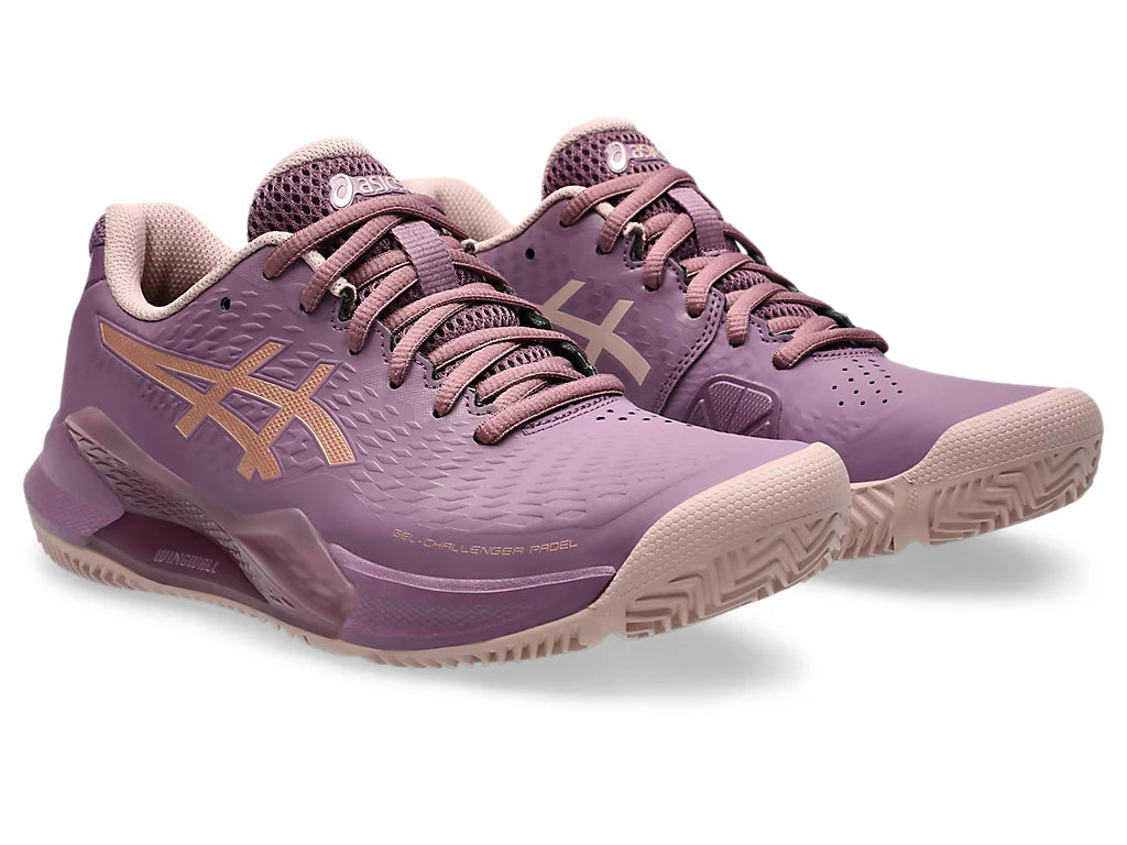 Chaussures Asics Gel Challenger 14 Padel Rose Gold semelle et grip