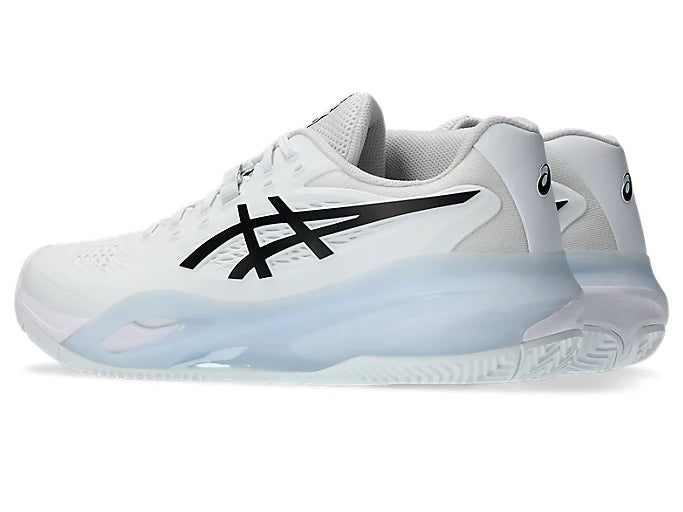 Chaussures Asics Gel Resolution X Clay White semelle terre battue