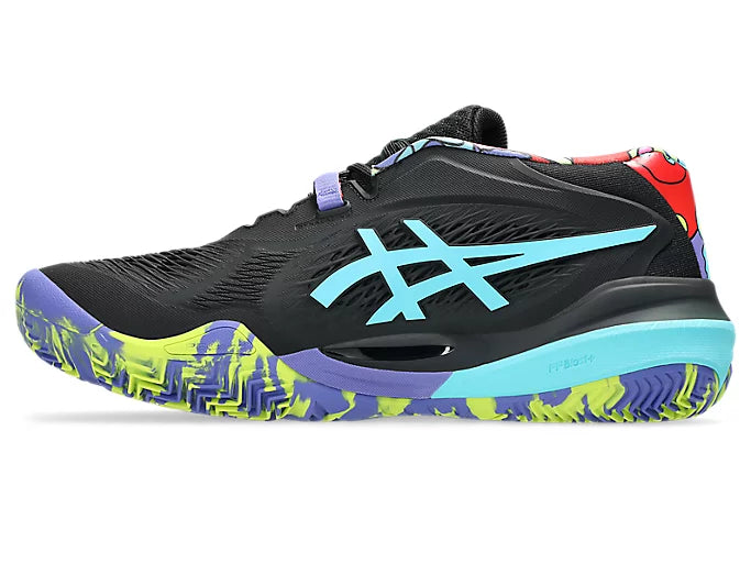 Chaussures de padel Asics Gel Resolution X en action
