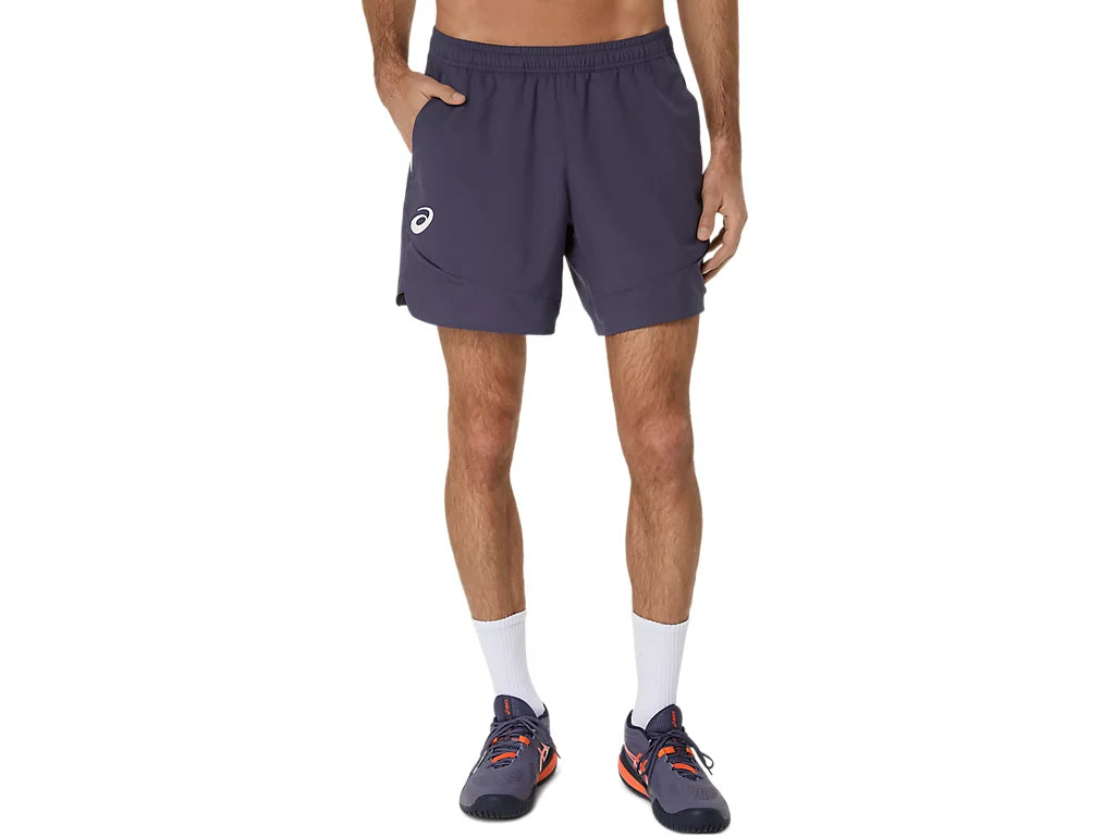 Short Asics Indigo Fog vue de face