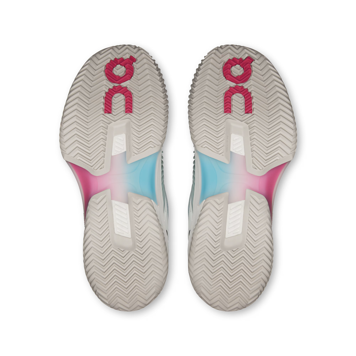 Chaussures de padel On THE ROGER Pro Fire Clay Women Arctic Pink