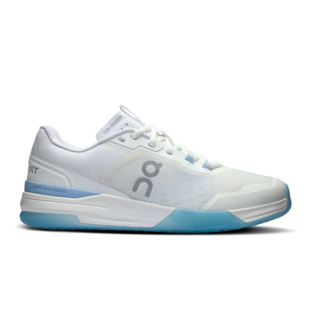Chaussures de padel On THE ROGER Advantage Pro Men White / Chambray