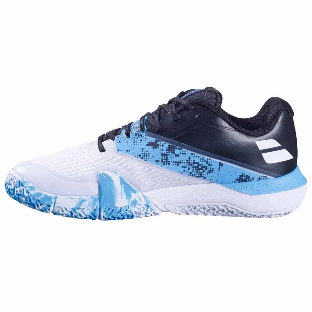 Chaussures Babolat Movea 2 White Cyan vue dessus