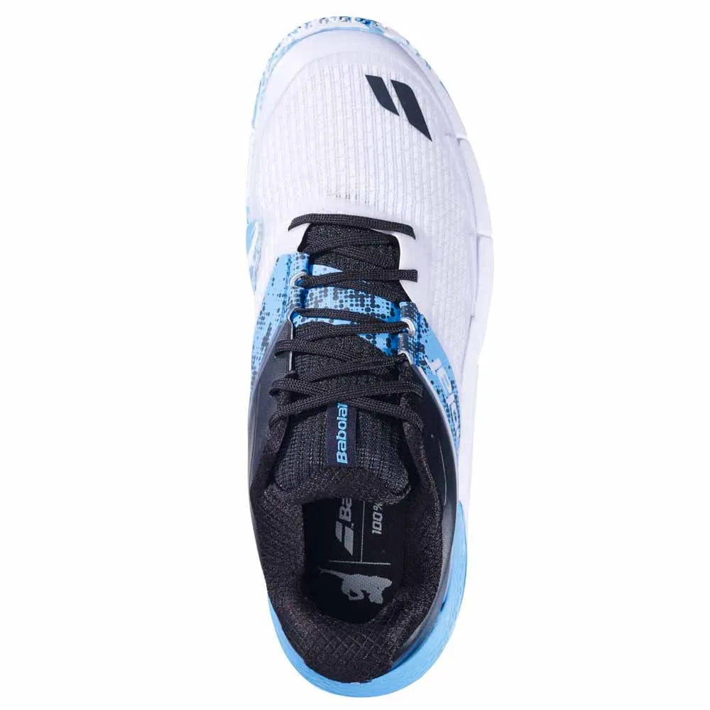 Chaussures Babolat Movea 2 White Cyan vue arrière