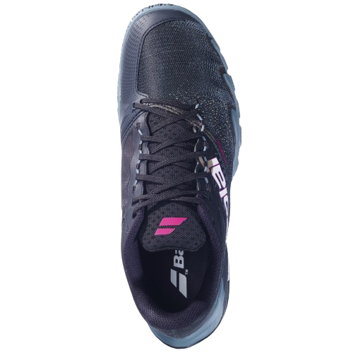 Détail du design noir élégant des Babolat Jet Premura 2