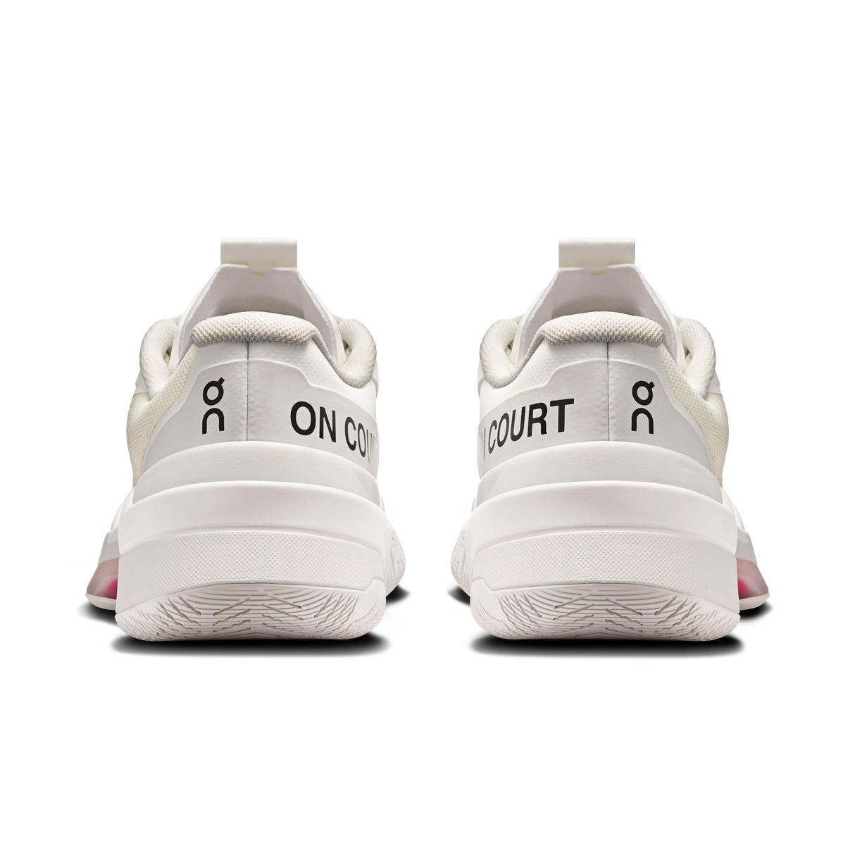 Chaussures de padel On THE ROGER Pro Fire Women White Pink