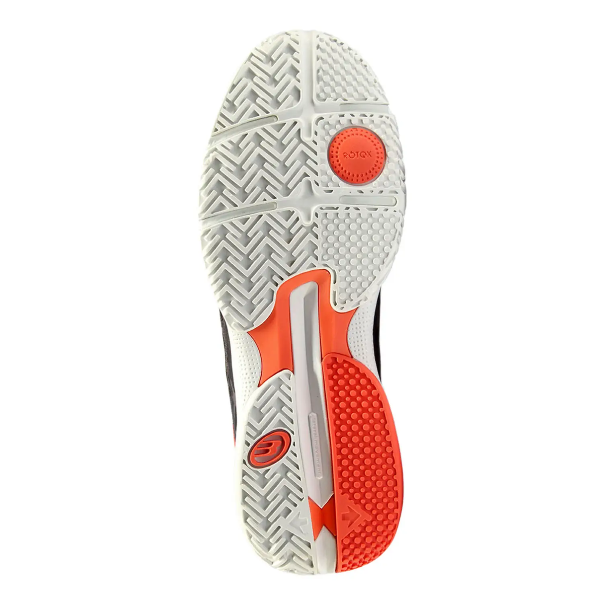 Chaussures Bullpadel Flow 24I Noir vue de dessus