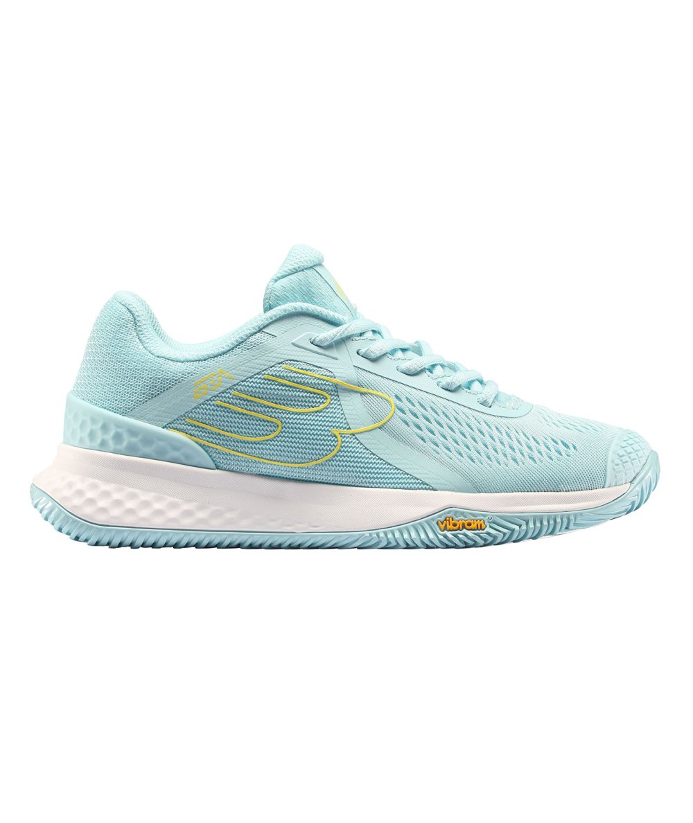 Vue avant Chaussures Bullpadel Pearl Vibram 25V Verde