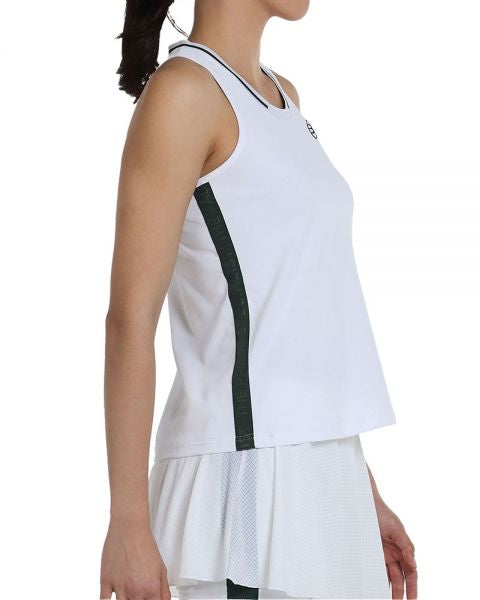 Bullpadel Lerna White Tank Top