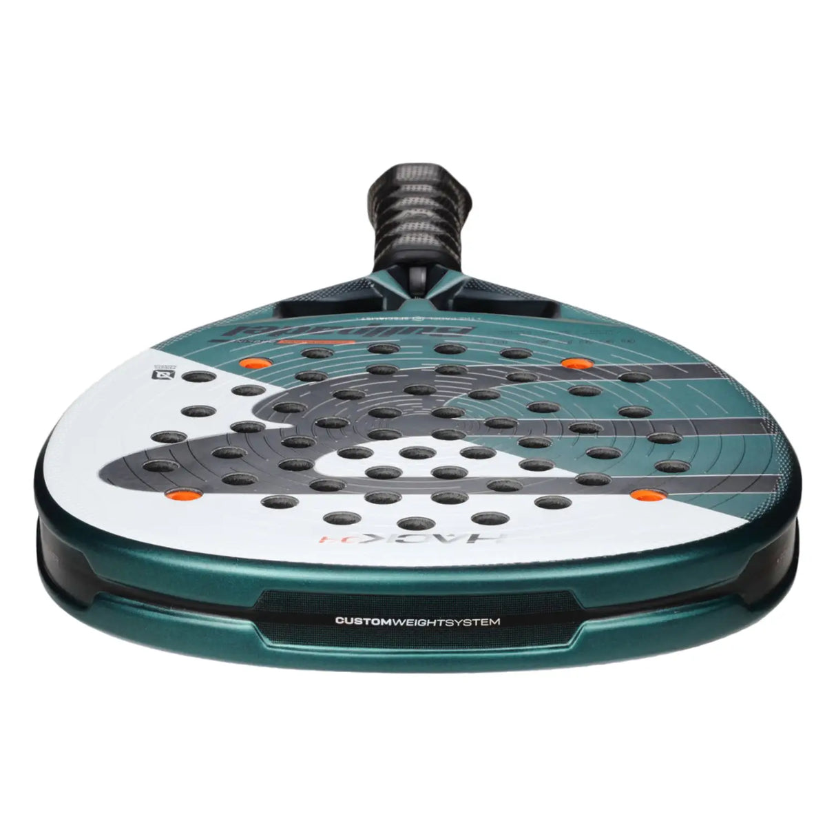 Raquette Bullpadel Hack 04 25 détail manche