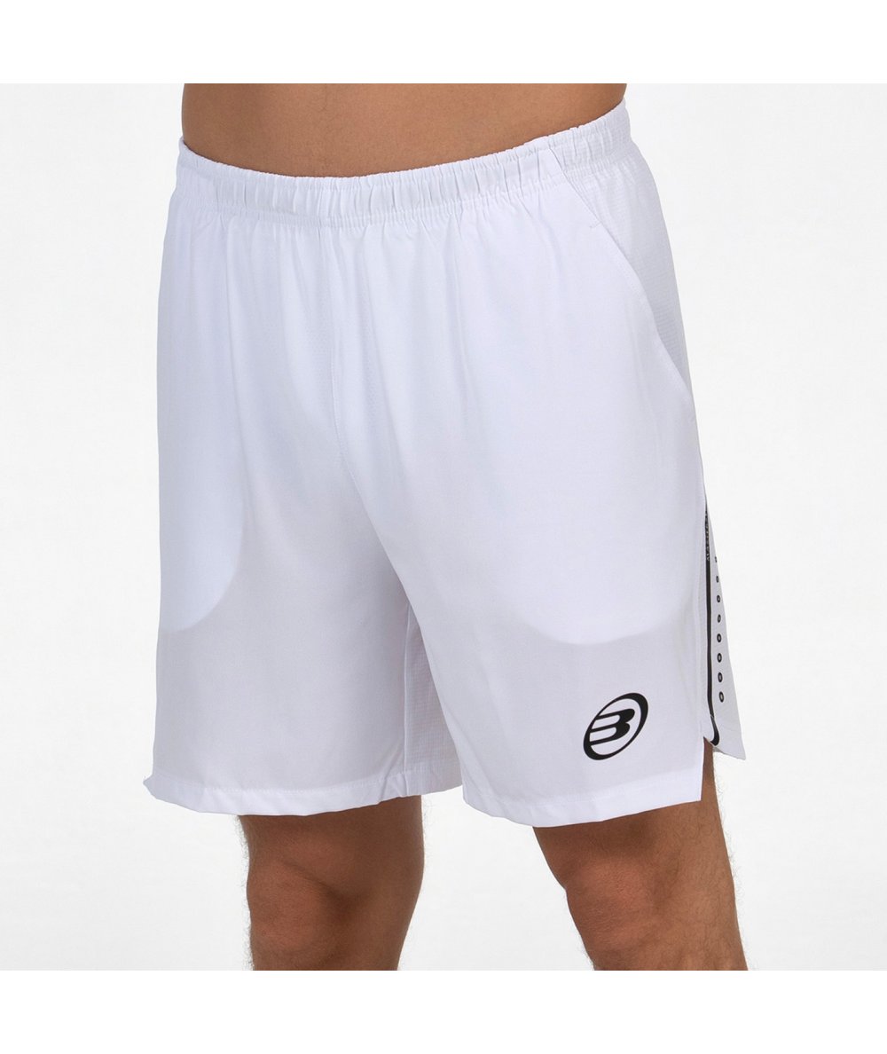 Bullpadel Mazari White Padel Shorts