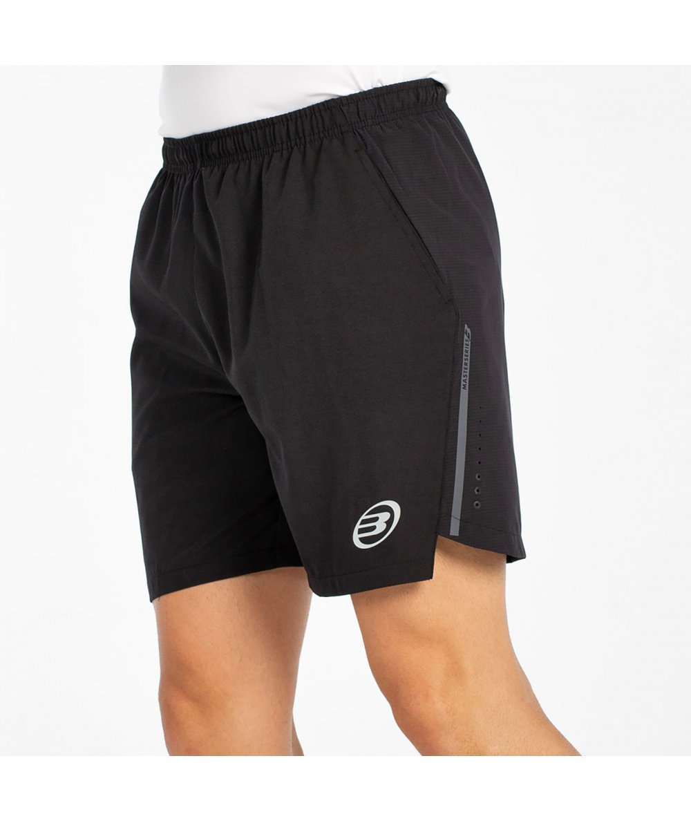 Bullpadel Mazari Black Padel Shorts