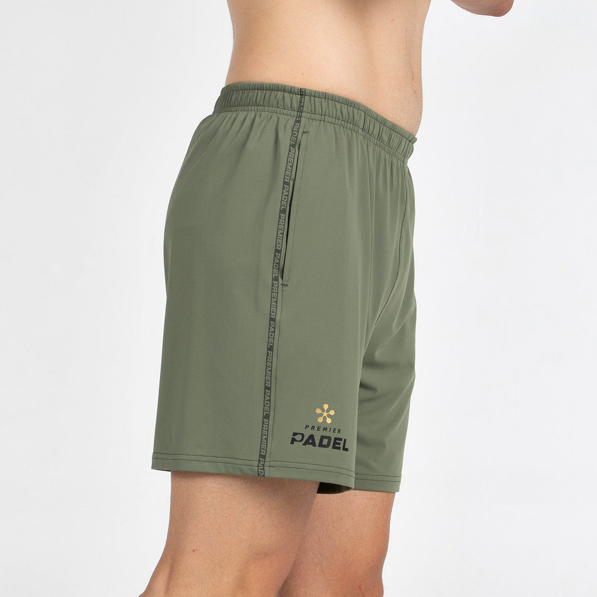 Short de padel Bullpadel Preux Kaki