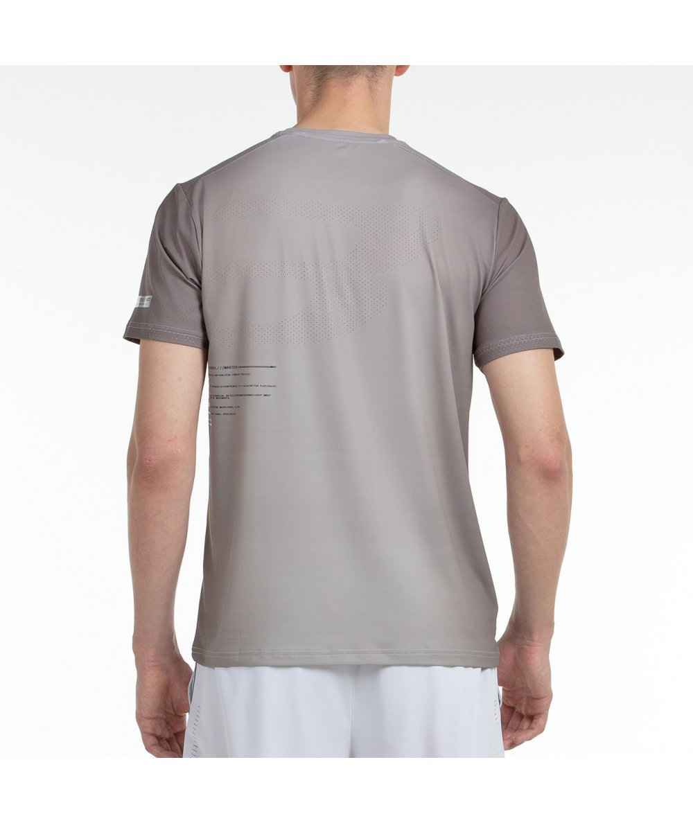 Tee Shirt Bullpadel Muros Kaki design moderne et élégant