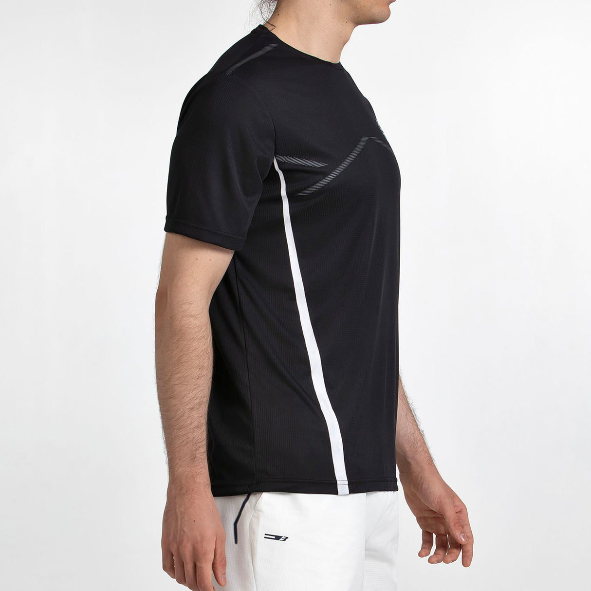 Tee Shirt de padel Bullpadel Cabore Negro