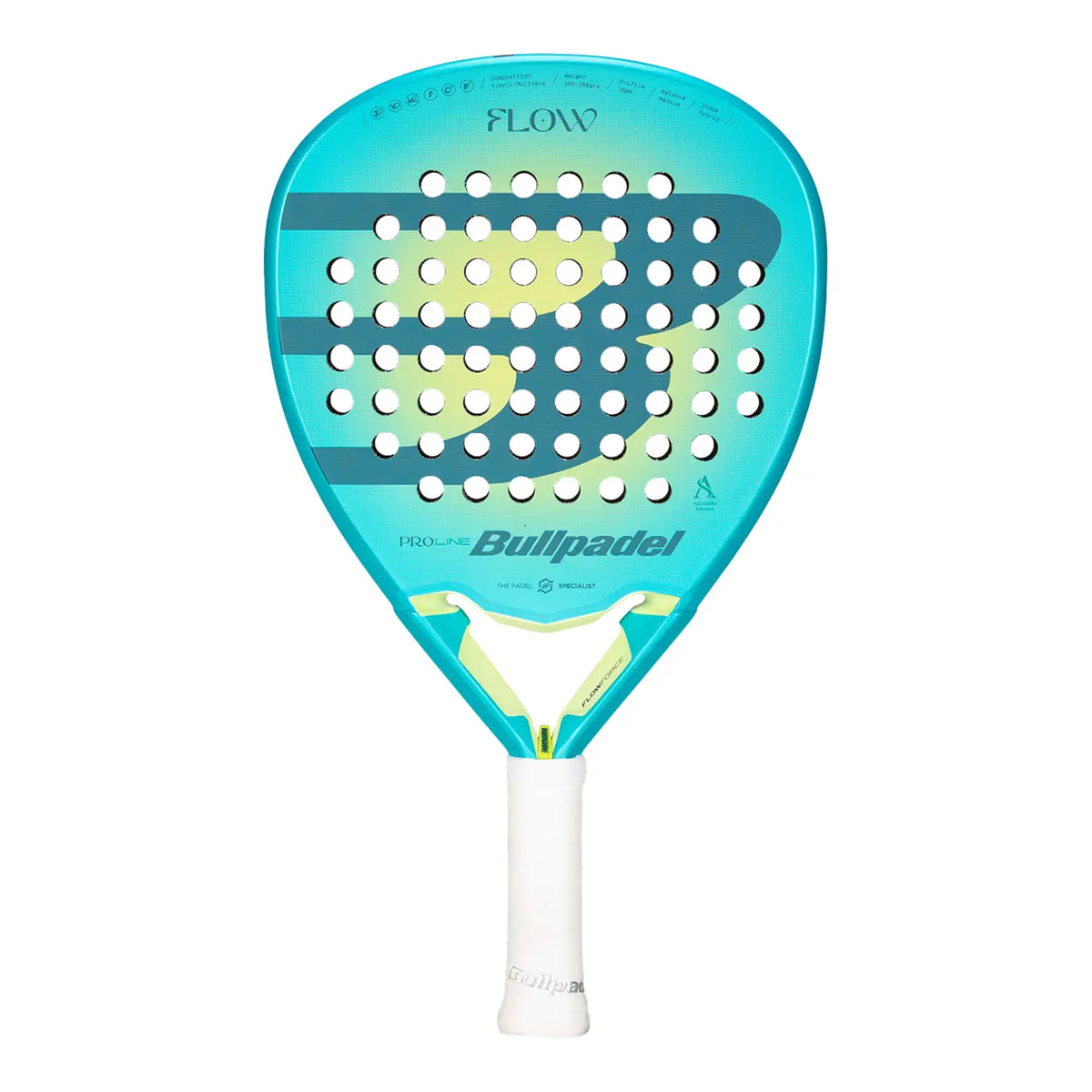 Raquette Bullpadel Flow W 25 vue avant