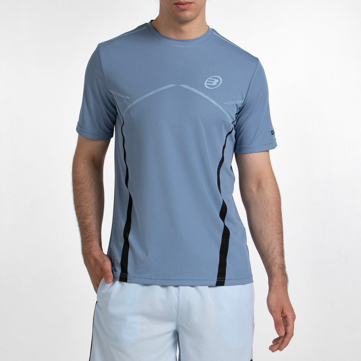 Tee Shirt de padel Bullpadel Cabore Azul Sombra