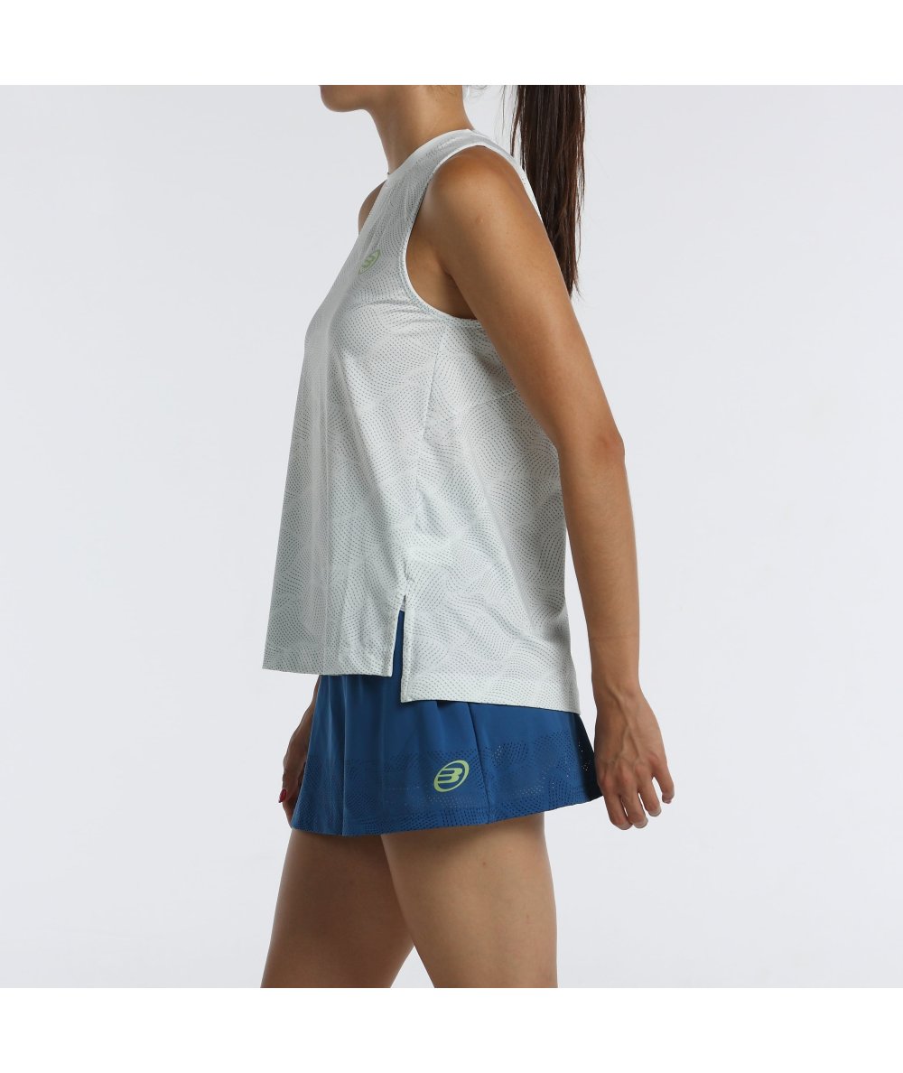 Débardeur sportif Bullpadel Batea Hielo en action