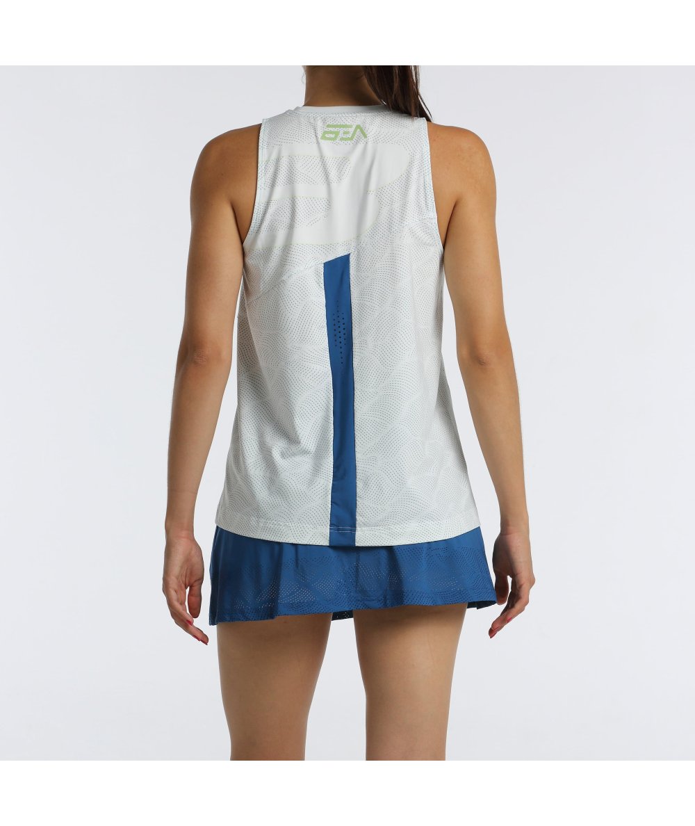 Détail tissu Débardeur Bullpadel Batea Hielo