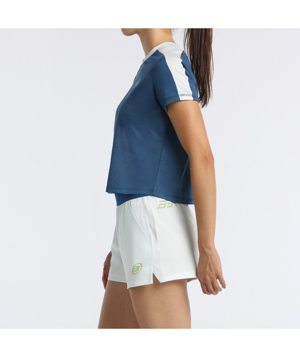 Détail tissu Tee Shirt Bullpadel Bilma Azul Oscuro