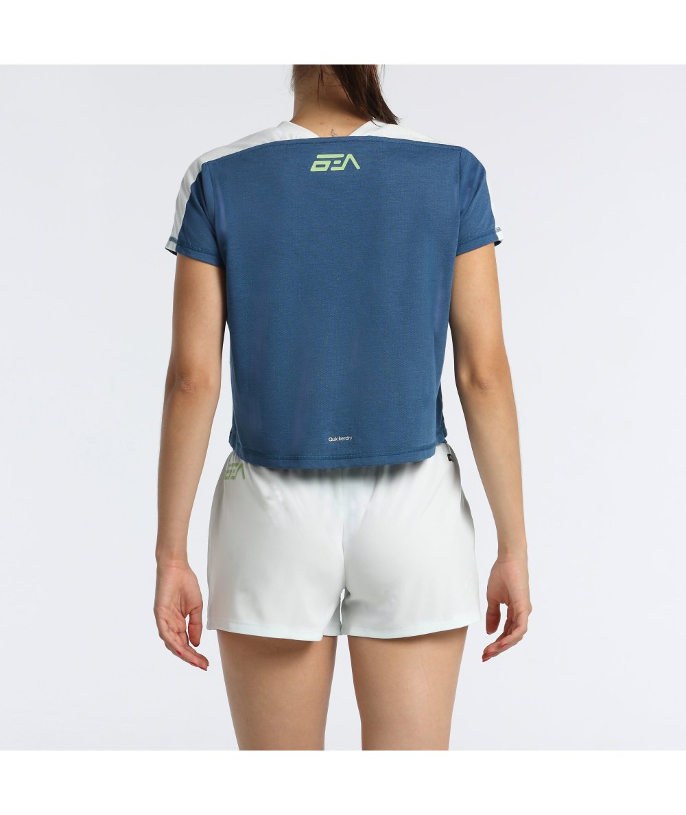 Tee Shirt Bullpadel Bilma Azul Oscuro coupe ergonomique