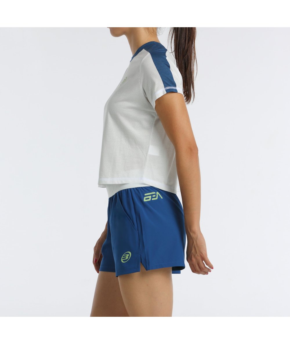 Détail tissu Tee Shirt Bullpadel Bilma Hielo