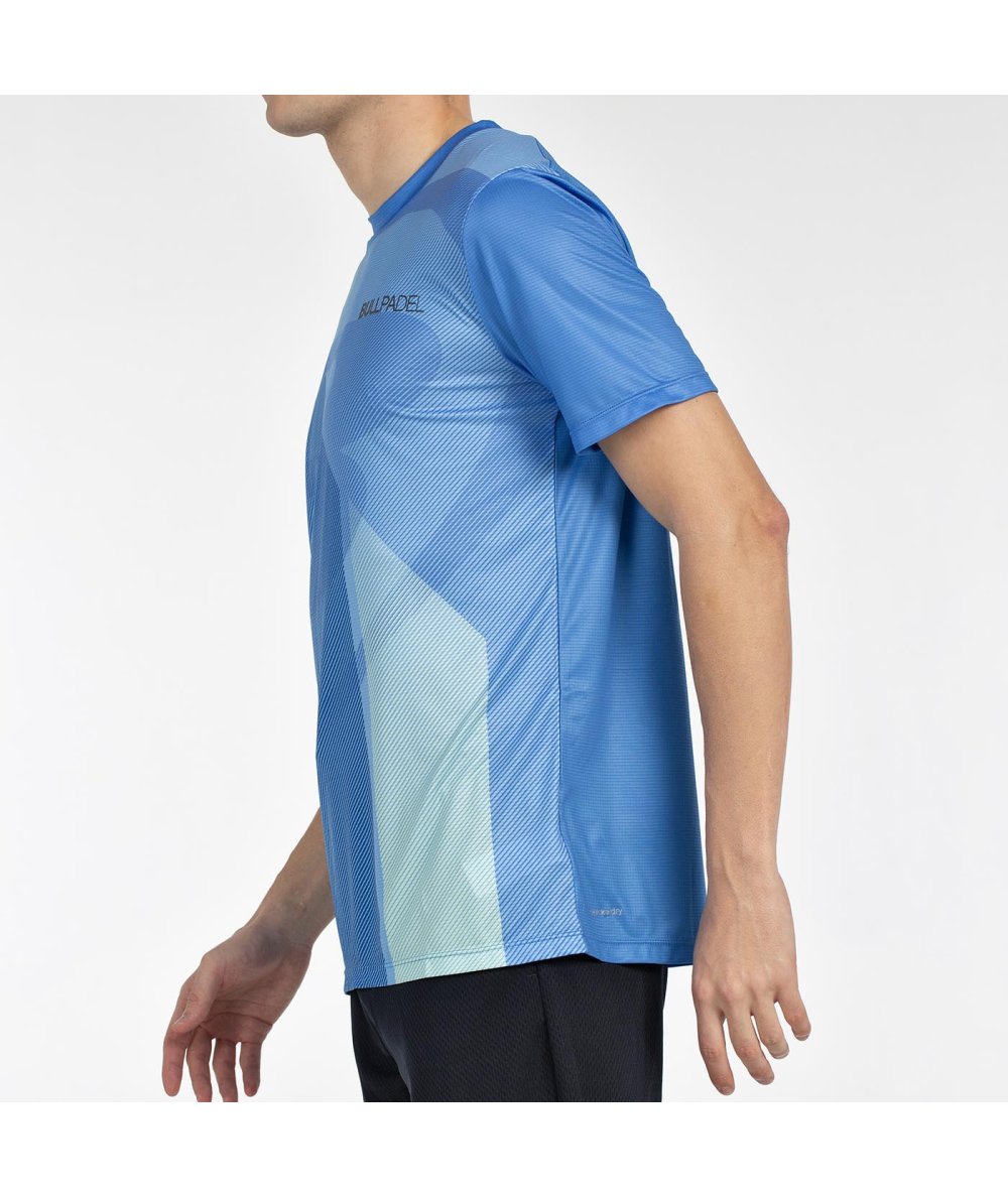 Tee Shirt Bullpadel Brumo Azul Atomico – Confort et tissu respirant