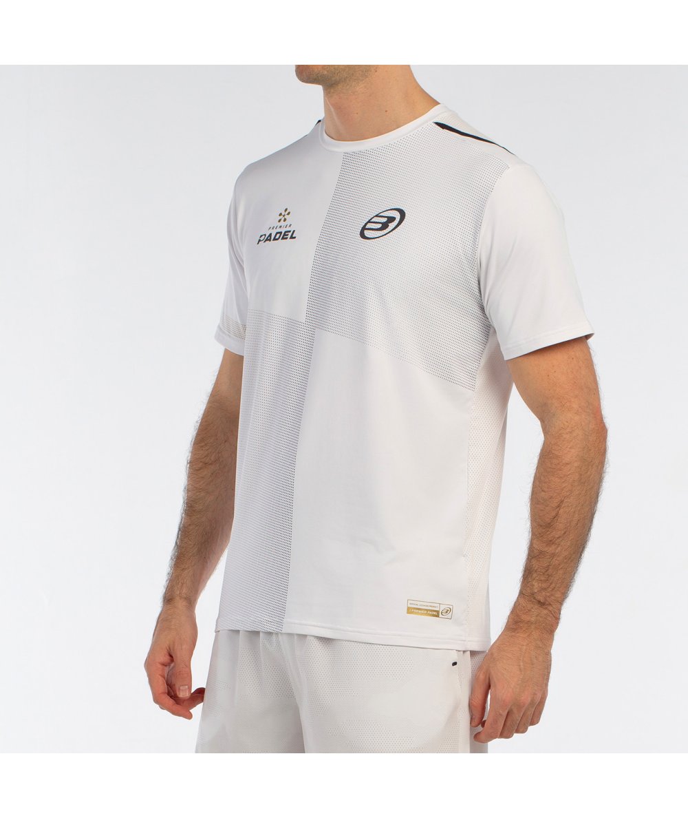Dos du Tee Shirt Bullpadel Buque Blanc
