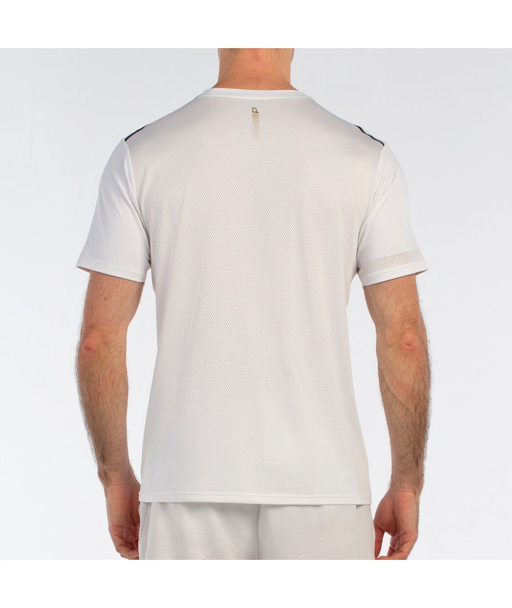 Détails du Tee Shirt Bullpadel Buque Blanc