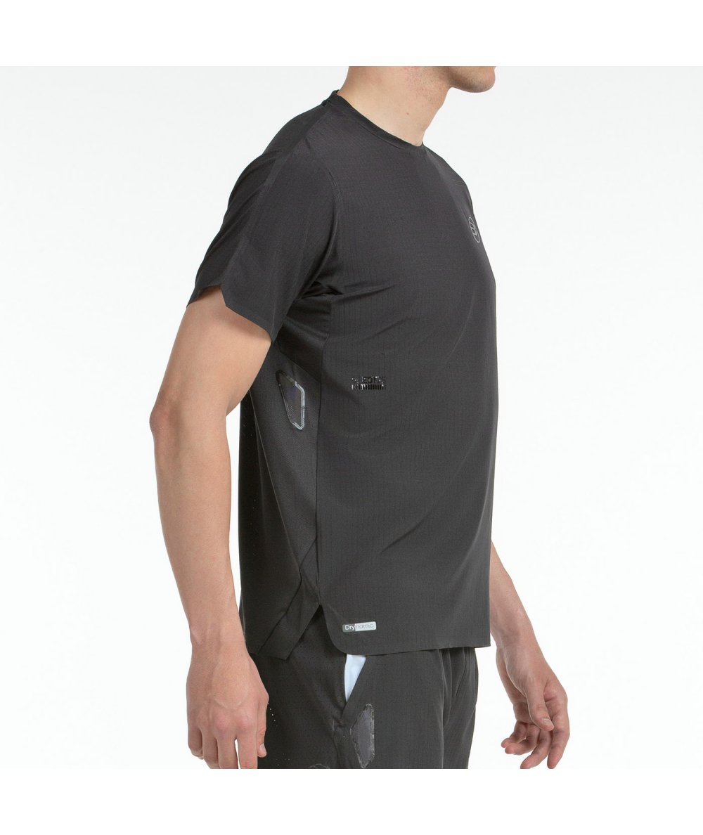 Tee Shirt Bullpadel Licio Negro face avant