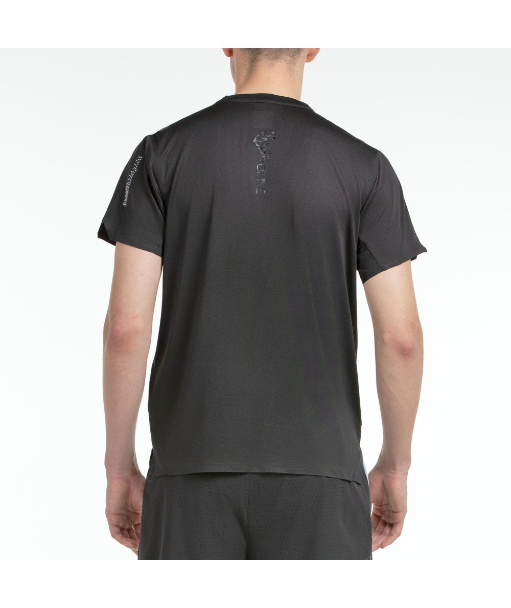 Tee Shirt Bullpadel Licio Negro vue arrière