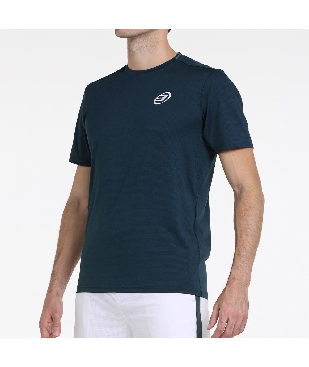 Back view of Tee Shirt Bullpadel Lili Azul Marino