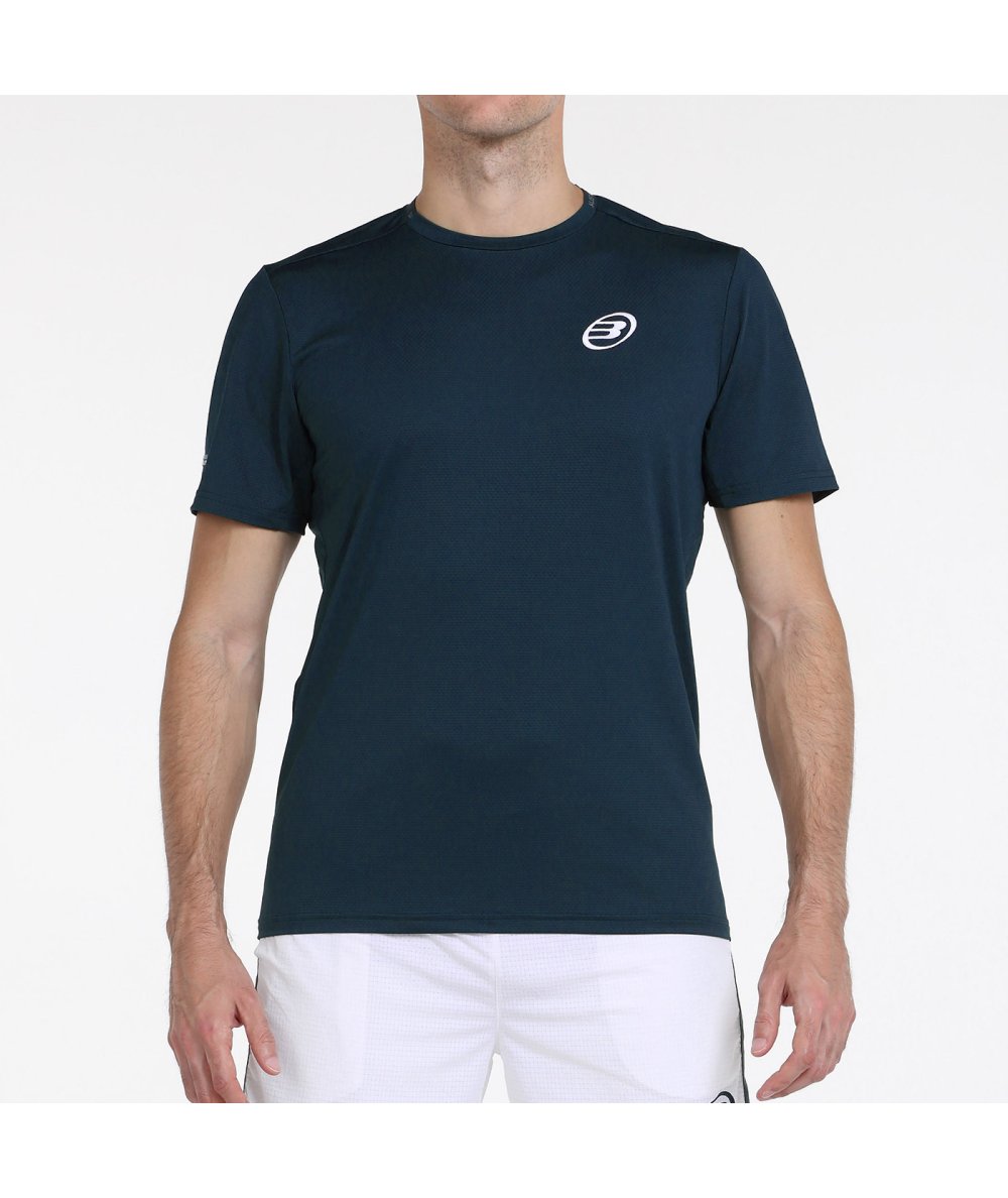 Tee Shirt Bullpadel Lili Azul Marino vue de face