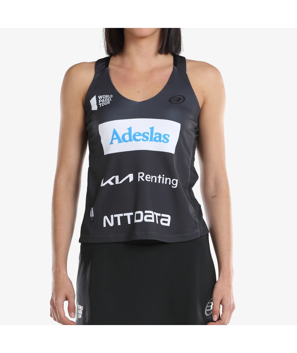 Débardeur Bullpadel Orlas Ale Salazar Noir