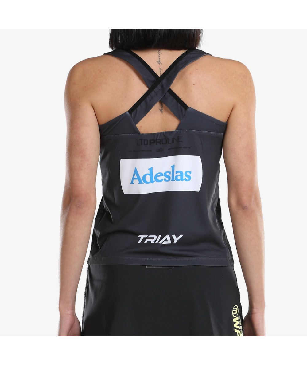 Vue avant du débardeur Bullpadel Gemma Triay