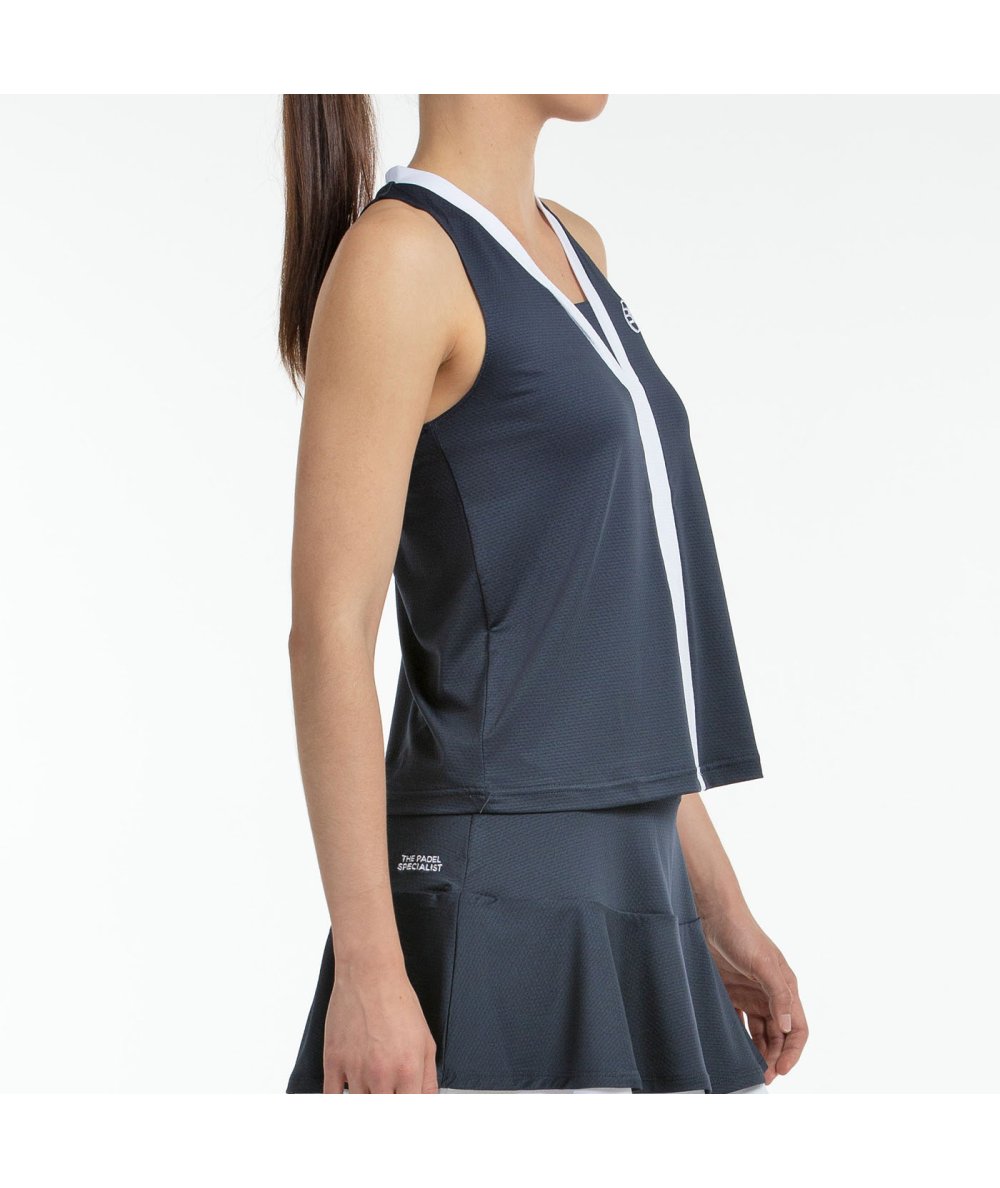 Profil du Tee Shirt Bullpadel Talita Azul Marino