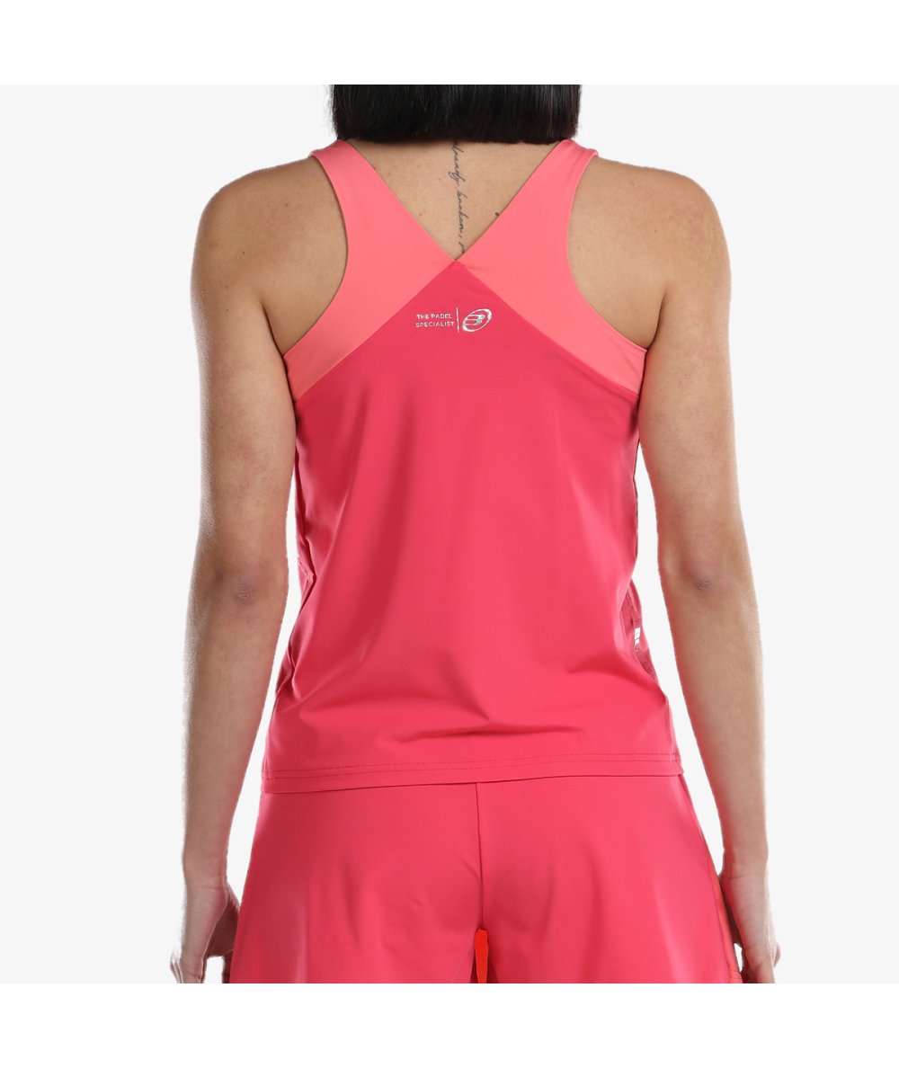 Bullpadel Uncir Framboise – Débardeur respirant pour padel
