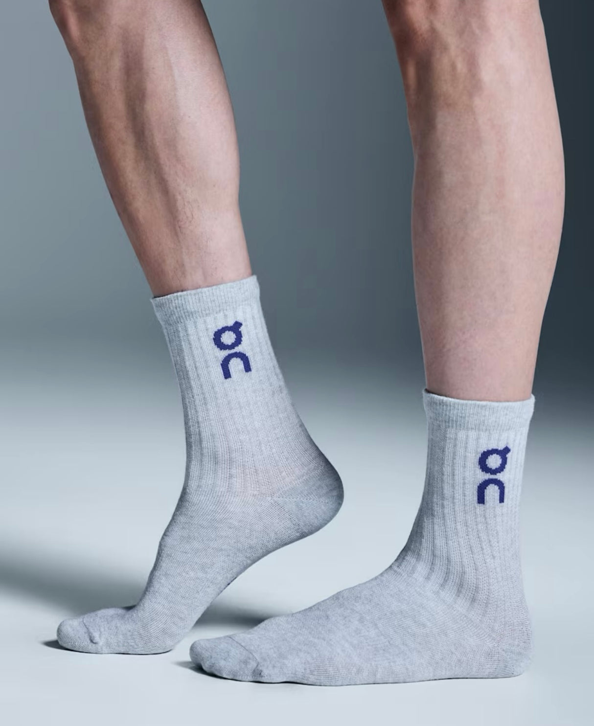 Lot de 3 Chaussettes On Logo Sock High bleu Wash Navy