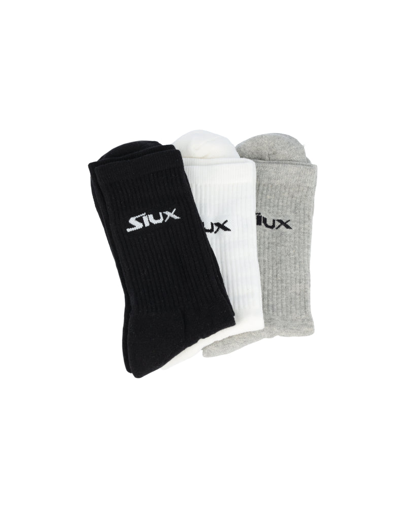 Lot de 3 Chaussettes Siux x3 vue de face