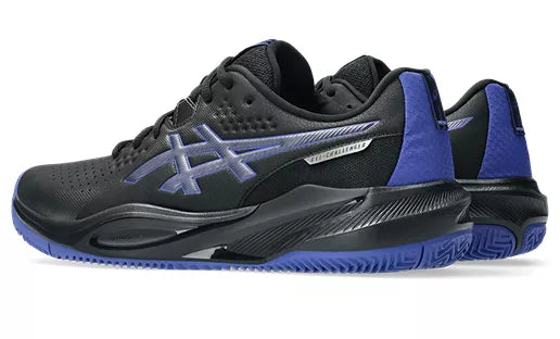Chaussures Asics Gel Challenger 15 Clay homme Black Dark Cobalt vue avant