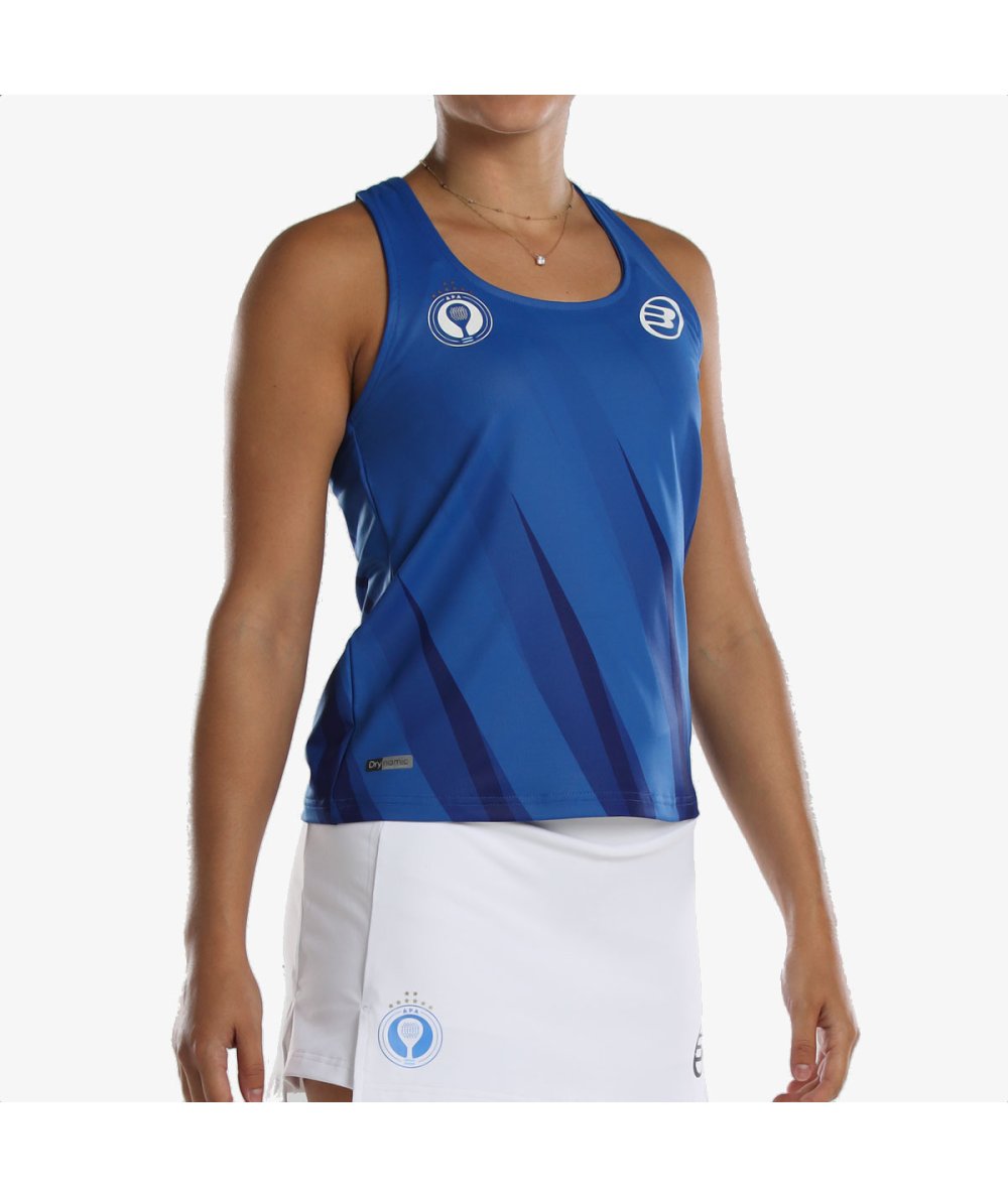 Débardeur Bullpadel Abita Azul – Liberté de mouvement optimale