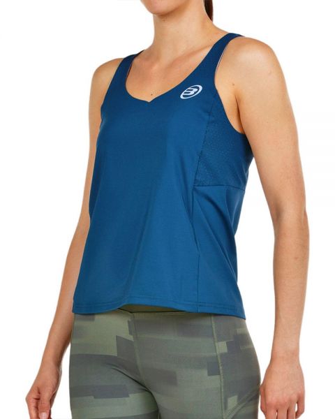 Débardeur Bullpadel Oroso Bleu vue arrière