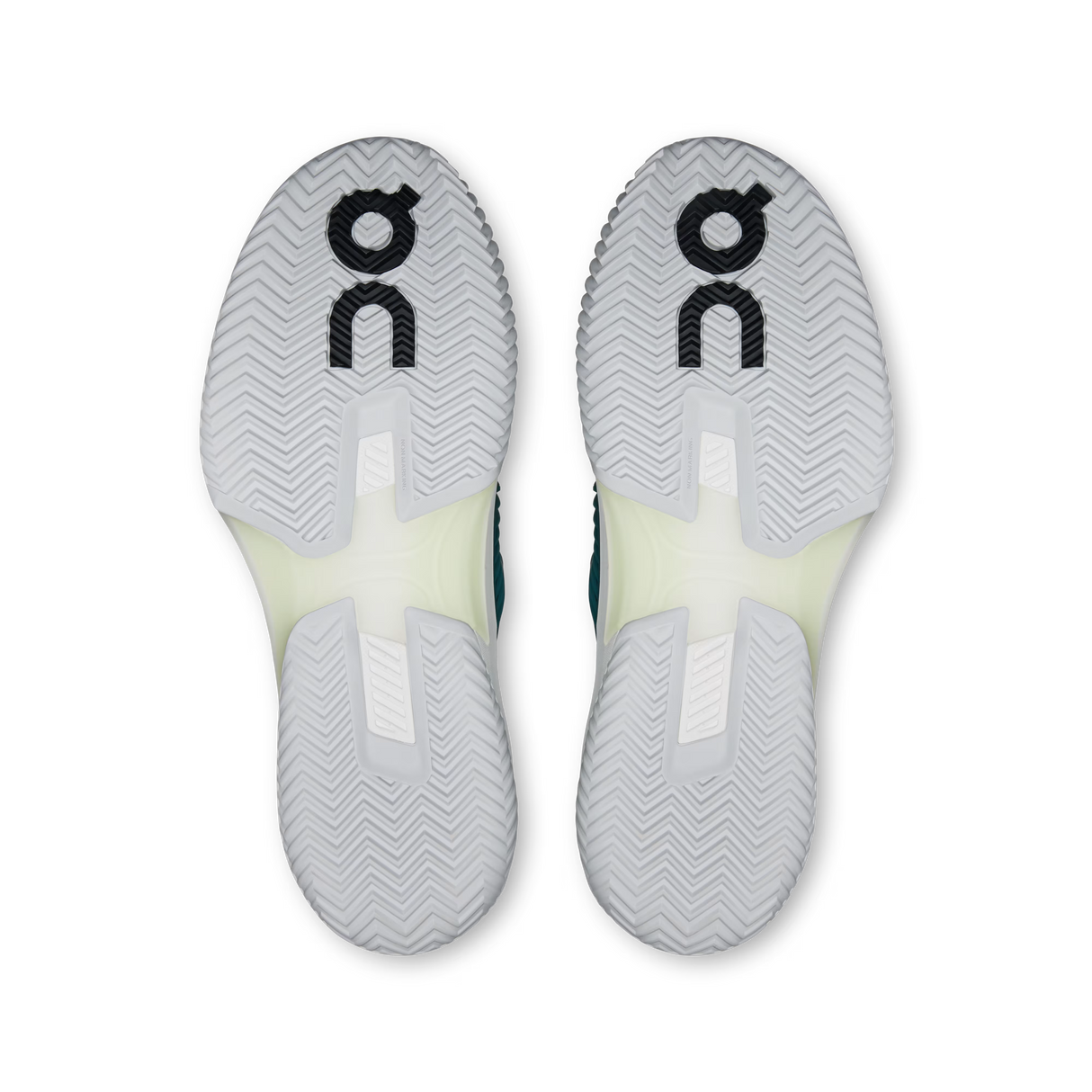 Chaussures de padel On THE ROGER Pro Fire Clay Men Storm / White
