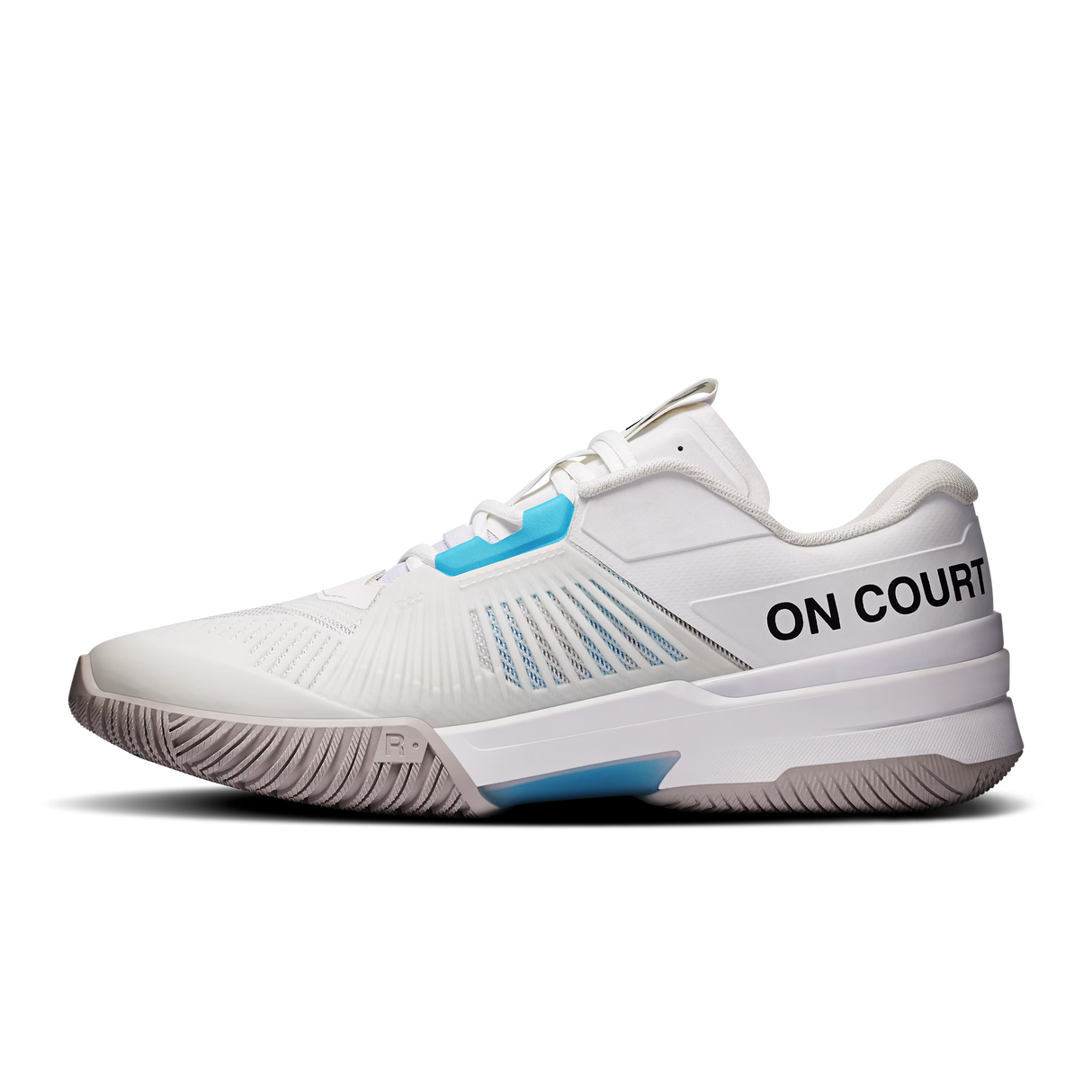 Chaussures de padel On THE ROGER Pro Fire Men White Pink