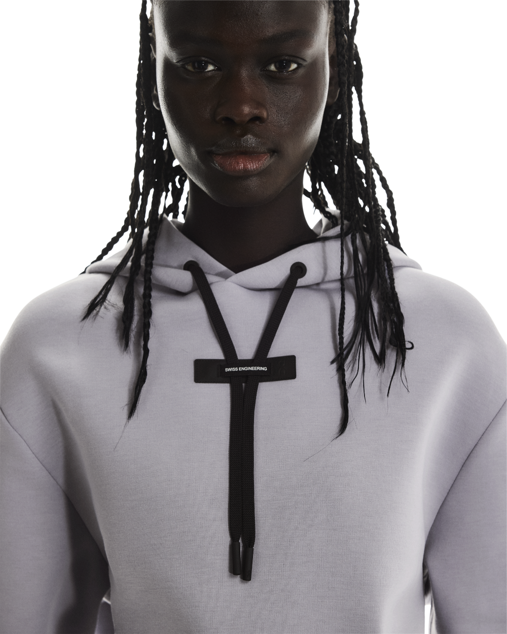 Hoodie On Focus Tech Hoodie Lilac