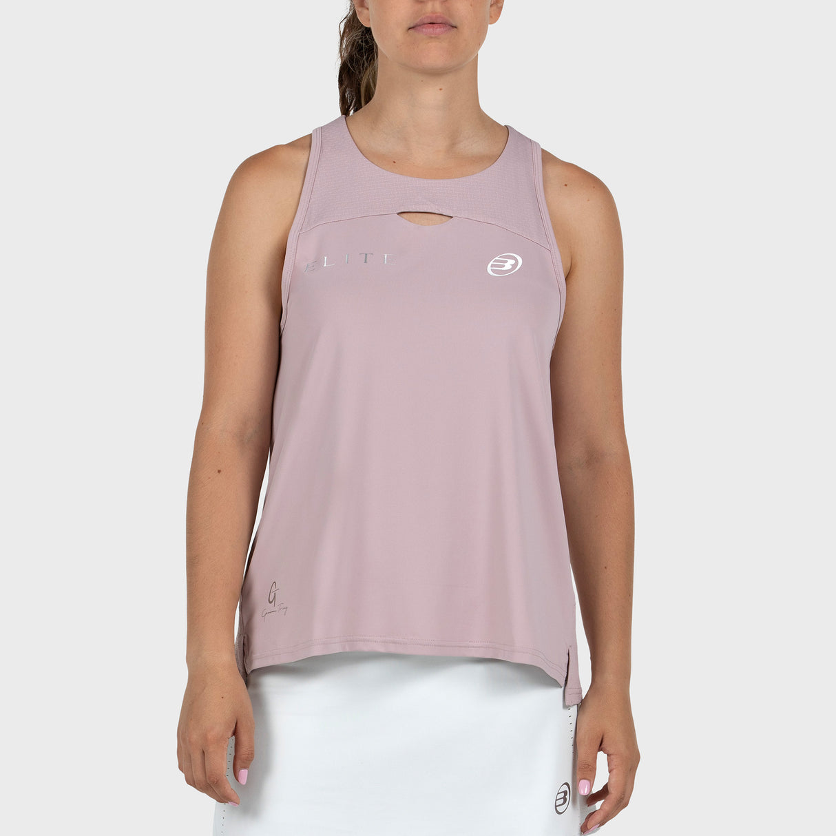 Débardeur de padel Bullpadel Gemma Triay 26I Rosa Sombra