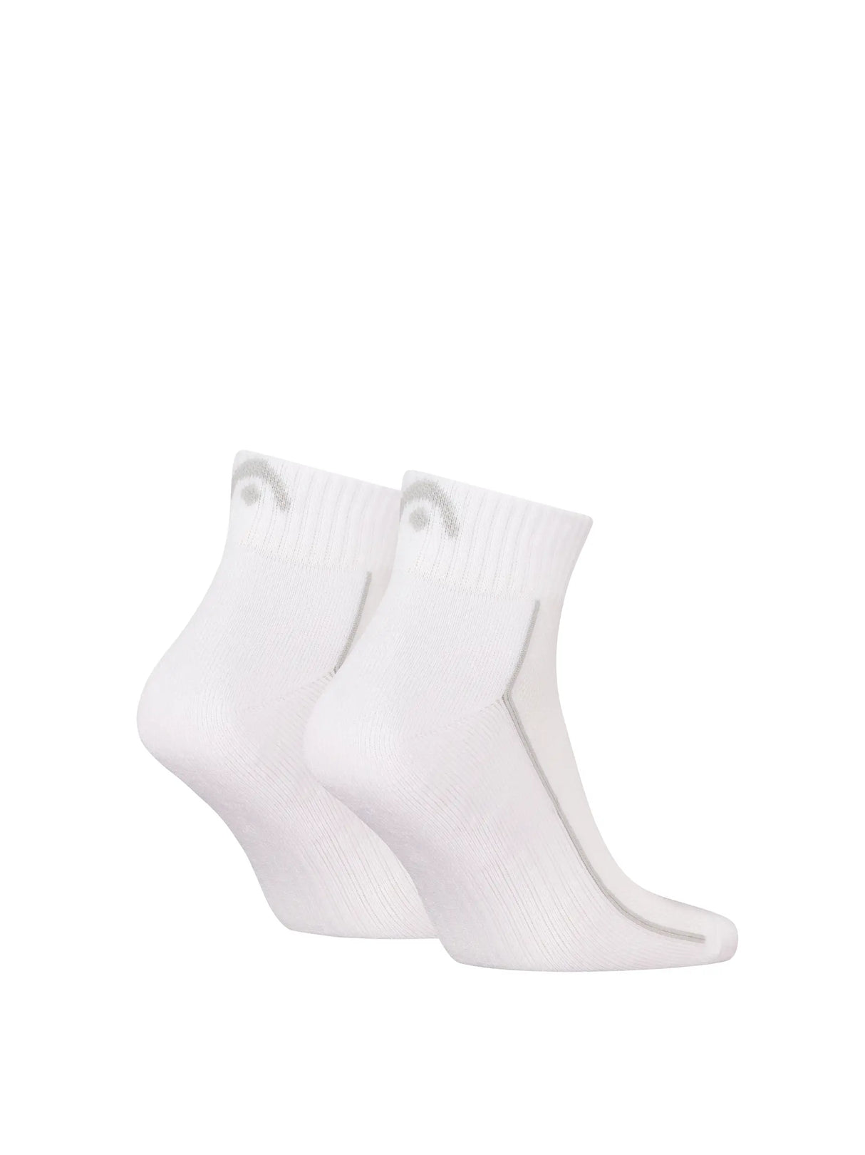 Chaussettes Head Performance Quarter Blanches - Lot de 2