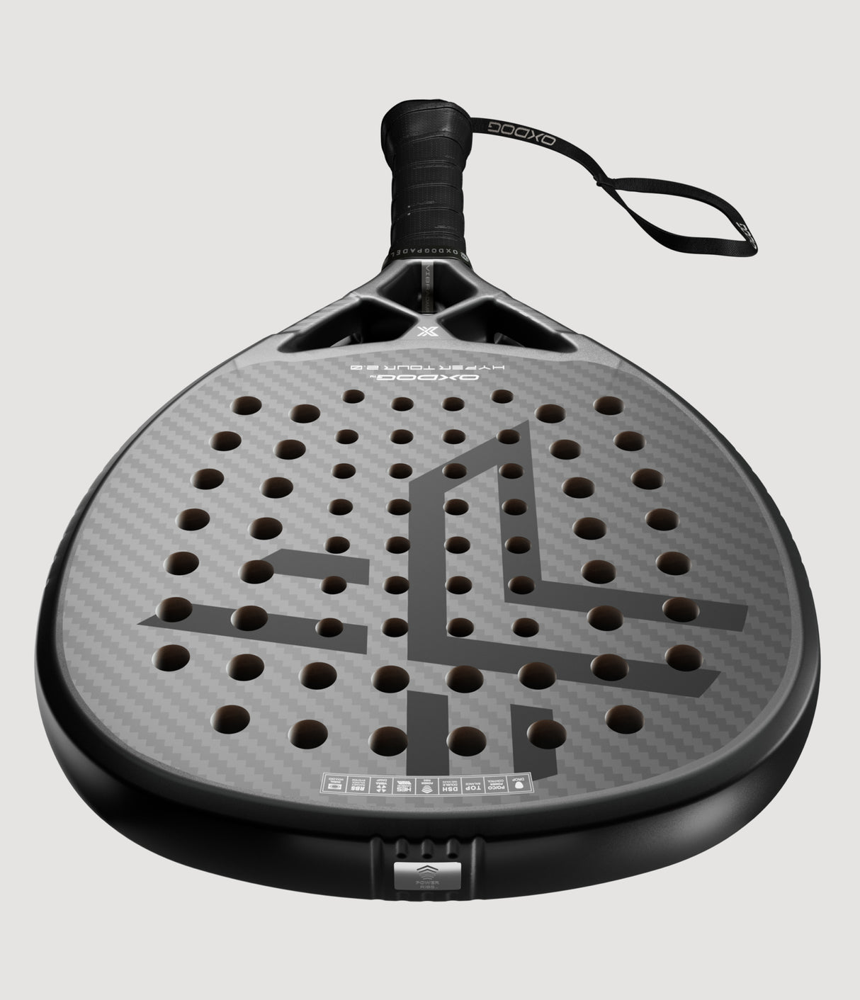 Surface rugueuse Raquette Oxdog Hyper Match 2.0