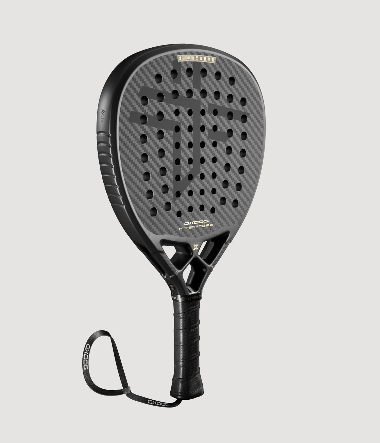 Technologie PowerRibs Raquette Oxdog Hyper Pro 2.0