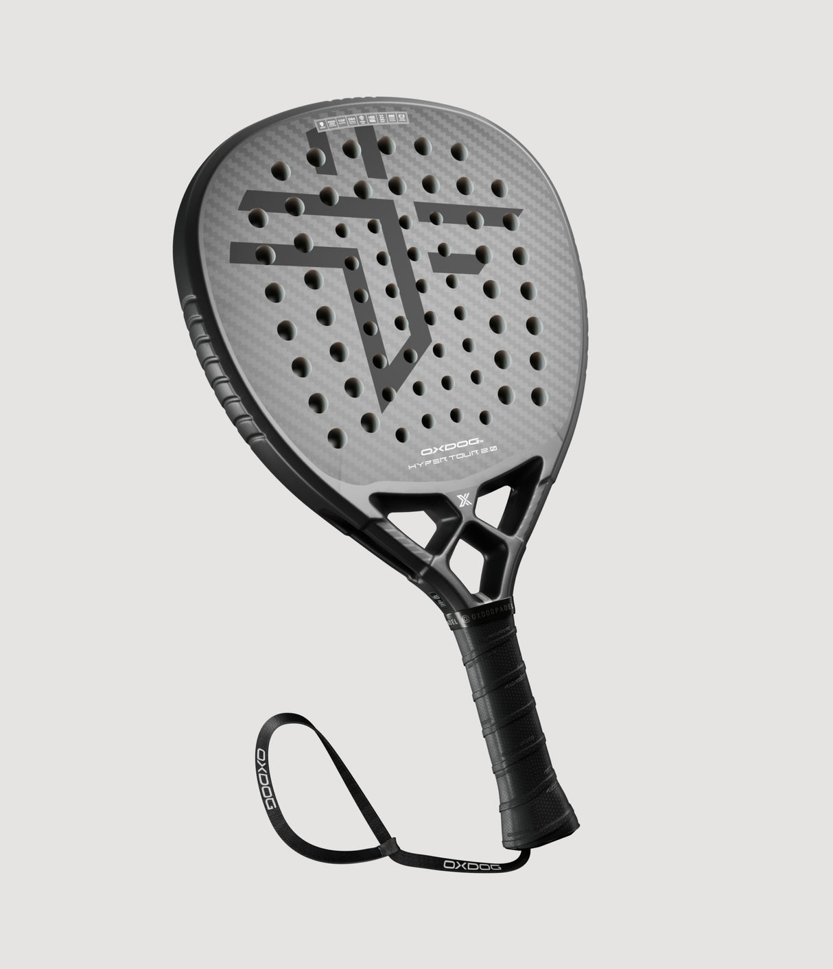 Détail du cadre carbone Oxdog Hyper Tour 2.0